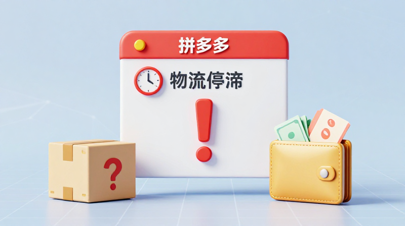 拼多多物流赔偿 物流不更新 快递停滞索赔 拼多多维权 网购物流问题 快递延误赔偿 消费者权益 电商平台投诉