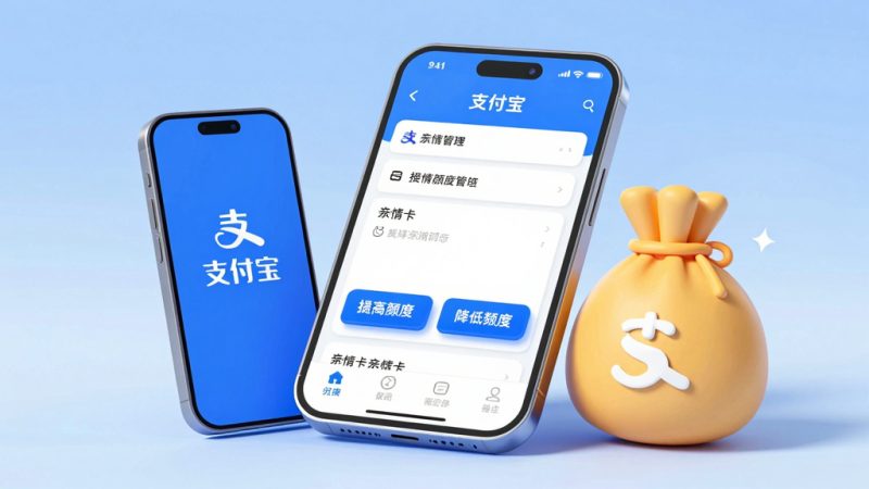 支付宝亲情卡额度怎么调？支付宝亲情卡