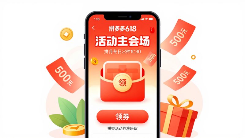 拼多多618领券怎么领？拼多多618商品优惠