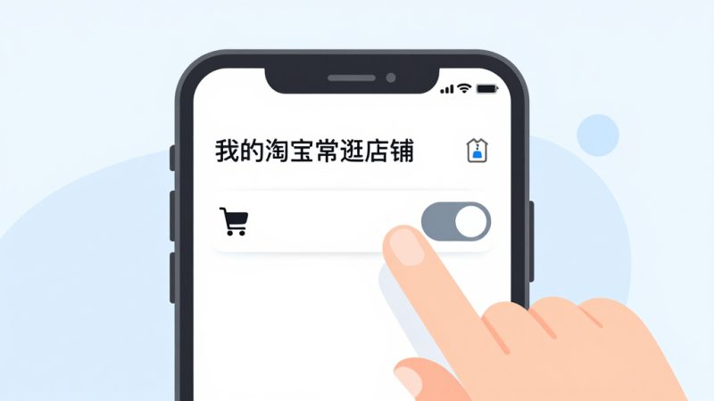 淘宝如何不显示常逛店铺？淘宝常买的店