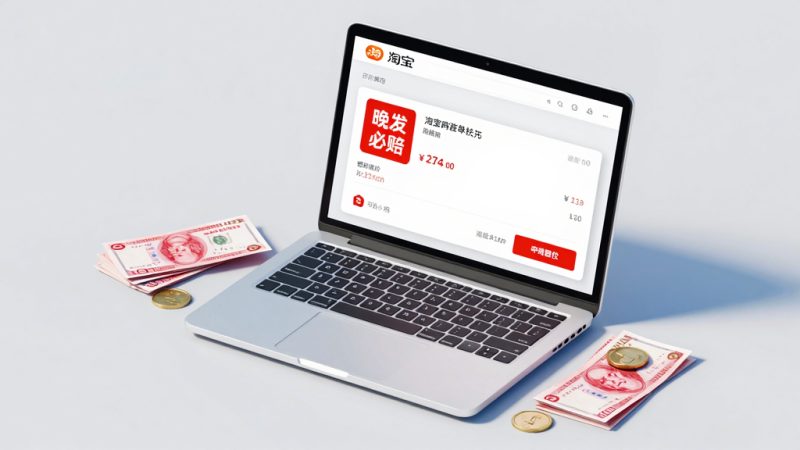 淘宝承诺晚发必赔怎么赔的？淘宝次日达