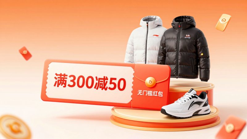 李宁淘宝618 李宁优惠券 领券攻略 淘宝618活动 李宁羽绒服便宜 李宁官方旗舰店 淘宝购物技巧
