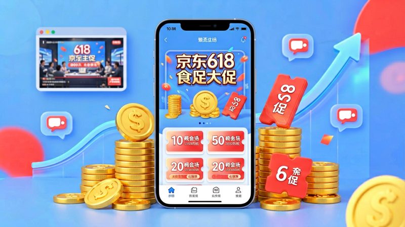 京东618 活动推广 优惠活动 直播带货 东联计划 引流策略 社交传播 活动预热