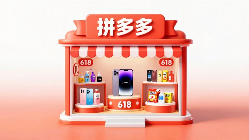 拼多多新店 618大促 活动运营 店铺名称 优惠券设置 商品优化 推广引流 数据分析