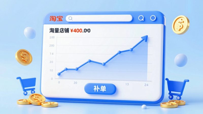 淘宝单品怎么补单比较好？淘宝补单是怎