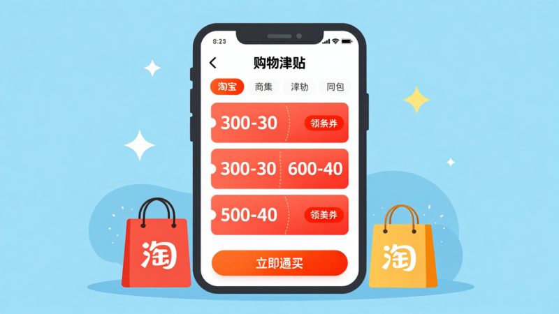 天猫618 购物津贴 领取方法 使用规则 跨店满减 叠加优惠 津贴有效期