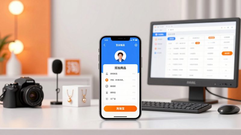 淘宝直播  直播链接  专拍链接  上架商品  直播中控台  边播边上架  商品链接制作