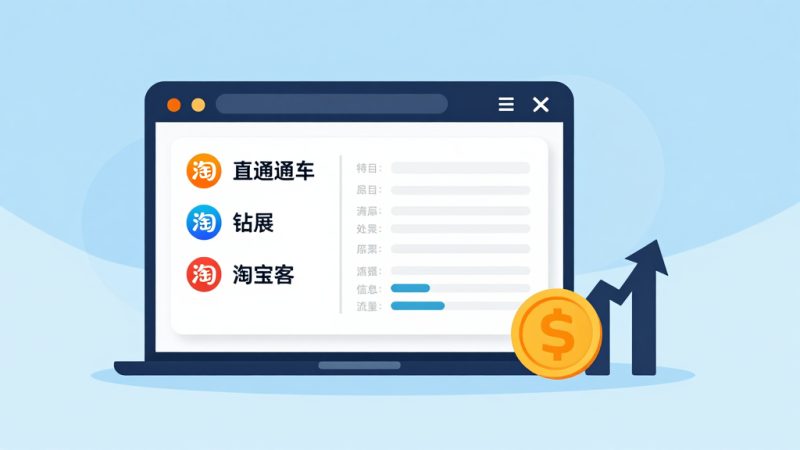 淘宝推广费 直通车费用 淘宝客佣金 钻展收费 推广预算 新手省钱 店铺引流