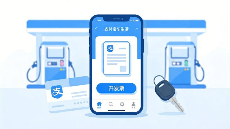 支付宝车生活 加油开发票 加油券使用 电子发票 支付宝功能 发票申请 车生活服务