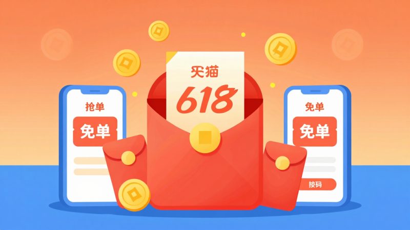 天猫618红包如何抢券？618购物节如何抢免