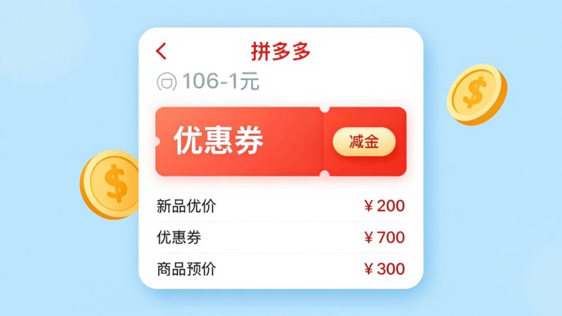 拼多多商家 优惠券查看 商家后台 订单管理 平台优惠券 优惠券设置 促销策略
