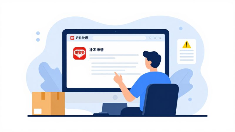 拼多多丢件 补发流程 快递丢件 三倍赔偿 补寄申请 拼多多商家 快递单号