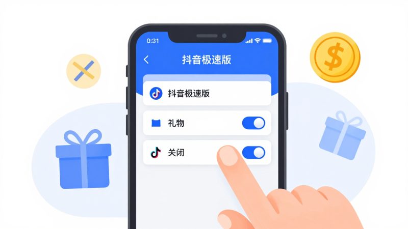 抖音极速版送礼物如何关闭？抖音极速版