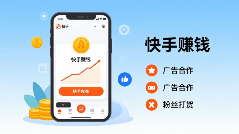 快手收益 快手发视频 快手变现 播放量收益 快手赚钱 快手粉丝 快手带货 快手广告分成
