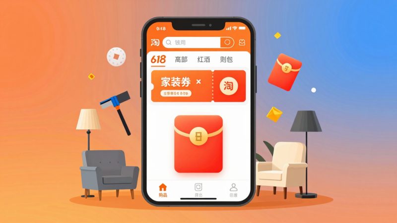 淘宝618家装券怎么领？淘宝618红包怎么领