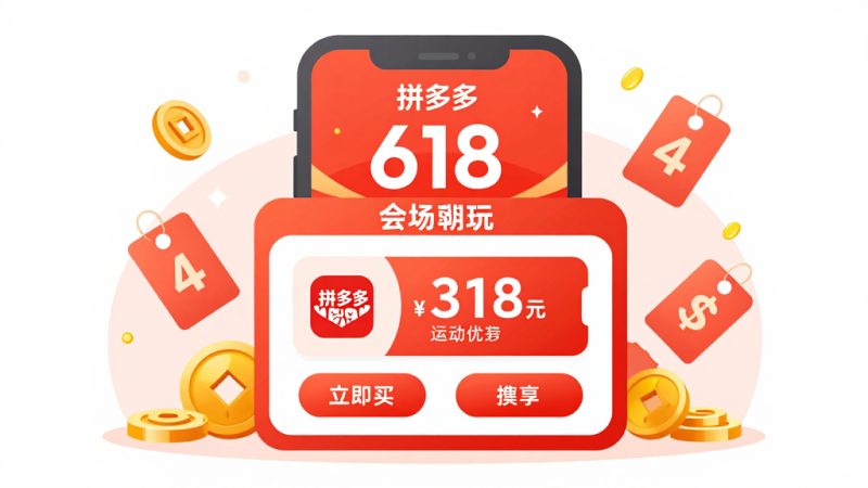 拼多多618 618活动入口 618优惠券 拼多多领券 618省钱攻略 百亿补贴 限时秒杀