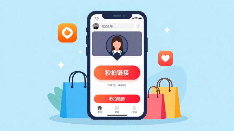 淘宝直播 秒拍链接 秒拍秒付 直播带货 视频链接 电商运营 直播工具