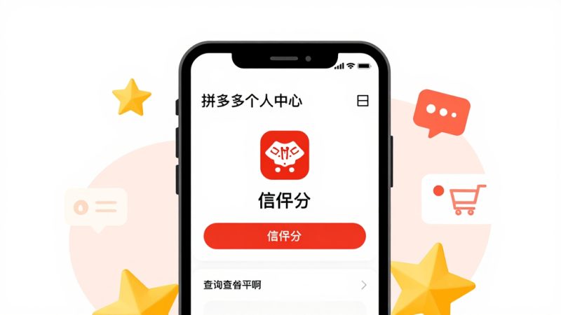 拼多多  信誉分  买家信用  卖家信用  查看信誉  信用评价  拼多多信誉值  个人信誉度
