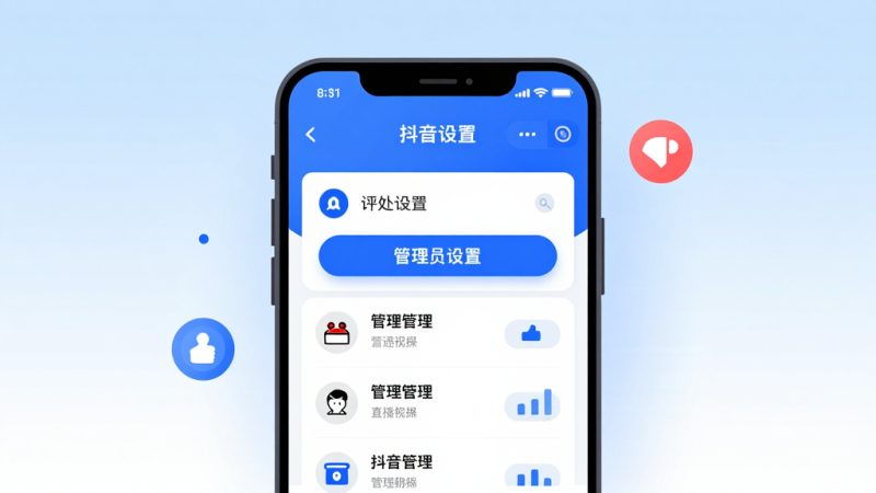抖音直播间 直播间管理 直播设置 管理员设置 创作者中心 直播助手 粉丝管理 商品管理