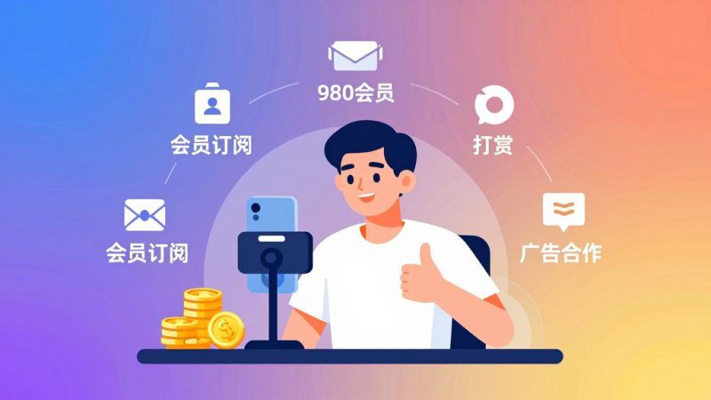 抖音专属会员 主播收入 980会员 抖音主播分成 会员订阅收益 抖音打赏 主播赚钱