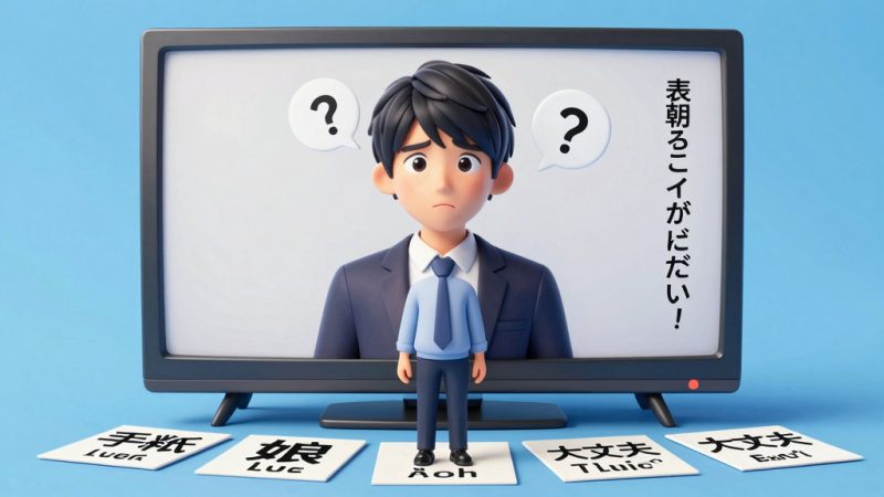 日语听力 汉字同形异义 日语网课 冲鸭日语 日语学习 日语口语 JLPT备考