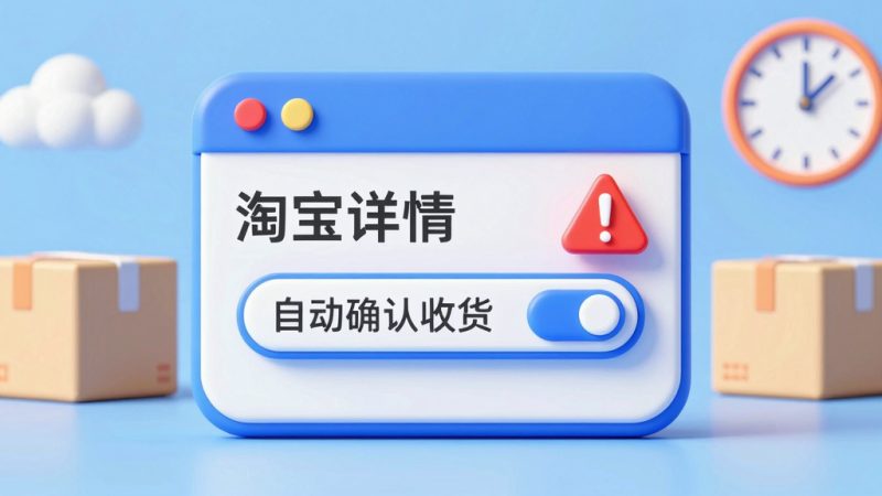 淘宝马上自动收货怎么设置？淘宝自动确