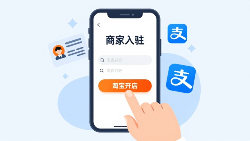 淘宝免费开店 开店入口 淘宝开店流程 手机淘宝开店 开店步骤 个人开店 淘宝卖家中心 开店费用