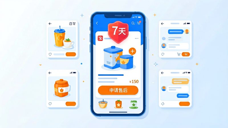 淘宝自动收货  申请退款  售后流程  退款条件  退货流程  淘宝维权  订单退款