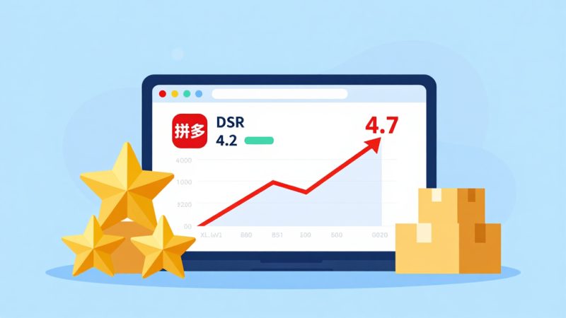 拼多多DSR评分 DSR降权标准 提高评分方法 拼多多补单技巧 商品质量优化 服务态度提升 物流服务优化