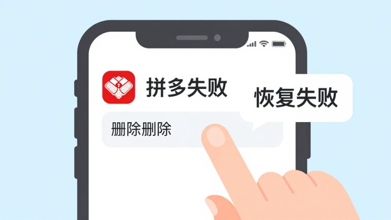 拼多多之前的聊天记录怎么恢复？拼多多