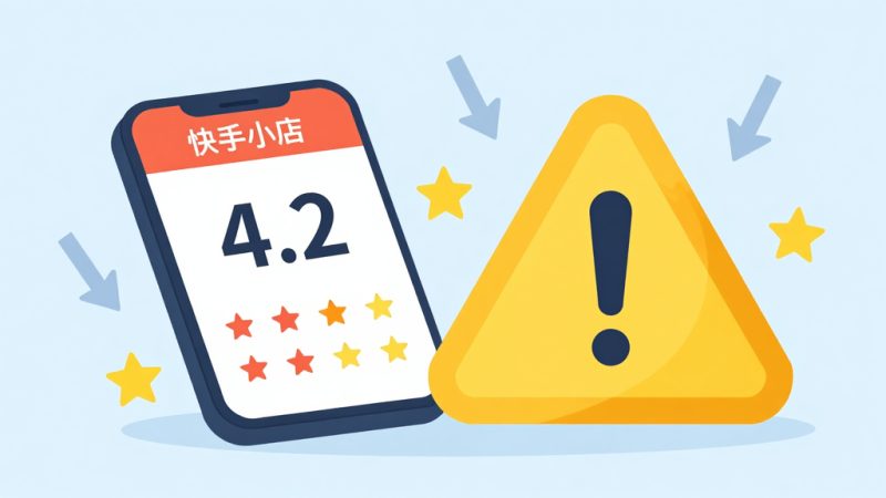 快手小店评分 评分低影响 店铺排名 广告限制 用户信任 评分提升方法 购物星级 体验分