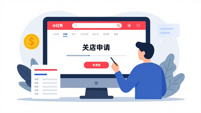 小红书店铺如何退店？小红书怎么关闭店铺