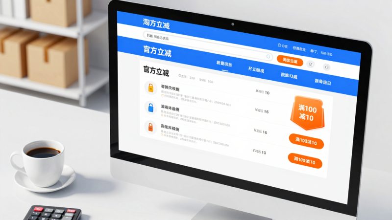 淘宝超级立减 淘宝立减规则 淘宝立减设置 淘宝优惠活动 官方立减 满减优惠 淘宝卖家
