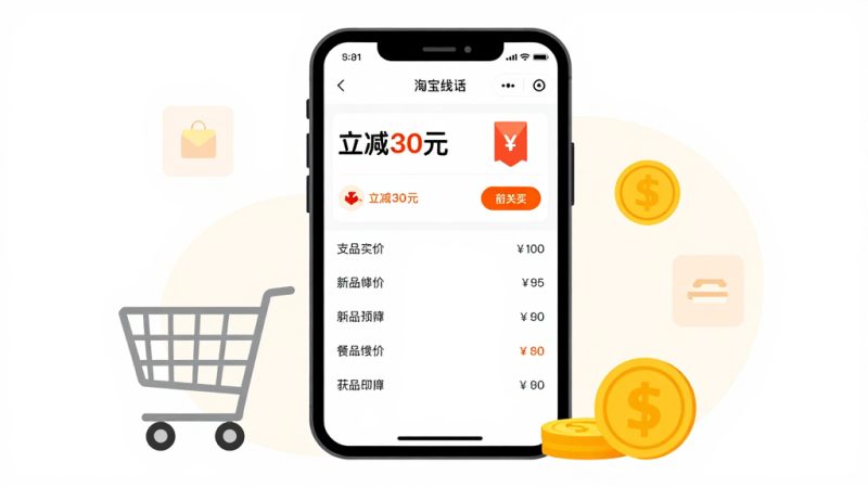 淘宝超级立减 服务费 官方立减 商家出资 优惠券 活动收费 风险控制