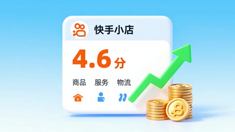 快手小店评分计算公式是什么？快手小店