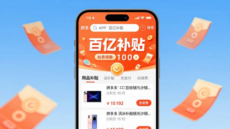 百亿补贴 拼多多优惠 官方补贴 领取方法 正品保障 入驻条件 活动规则