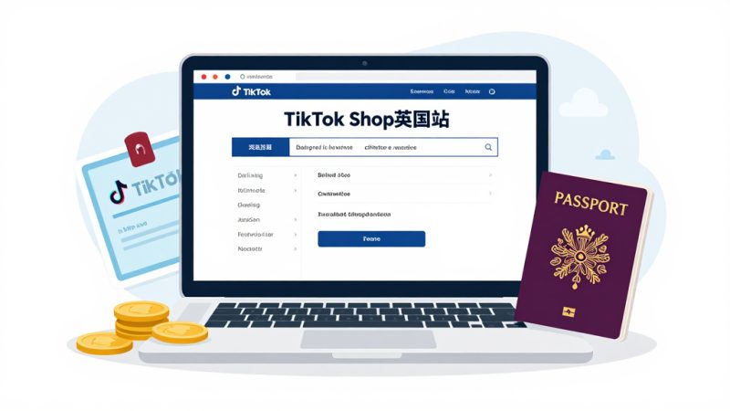 TikTok英国小店  TikTok Shop  英国本土小店  小黄车开通  跨境电商  英国电商  TikTok开店