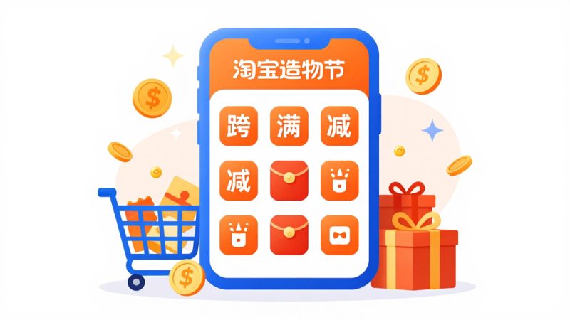淘宝造物节 造物节优惠 满减活动 限时优惠 分期免息 店铺优惠券 跨店满减 购物攻略
