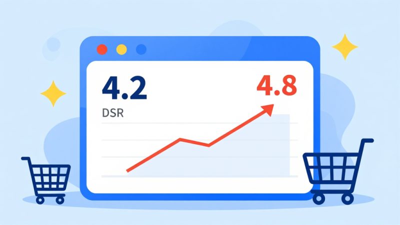 拼多多评分掉了怎么补？拼多多DSR评分多