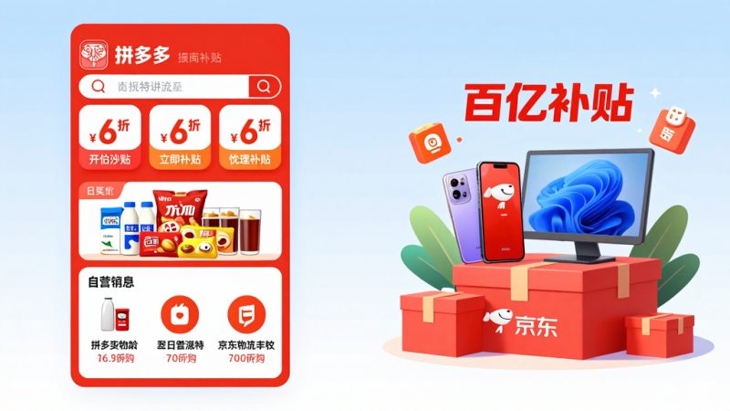 拼多多百亿补贴和京东百亿哪个可靠？拼