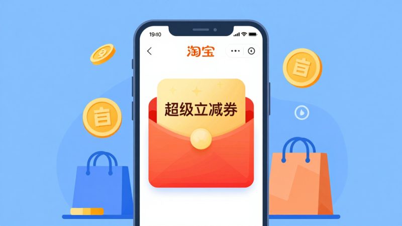 淘宝超级立减券怎么领？淘宝超级立减卷