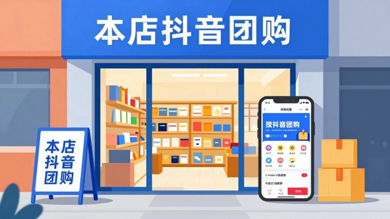 抖音小店团购什么意思？抖音本地团购和