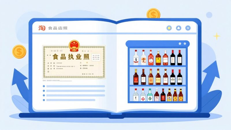 淘宝开店 卖酒手续 食品经营许可证 营业执照 淘宝酒类类目 保证金 授权证明 坏单包赔