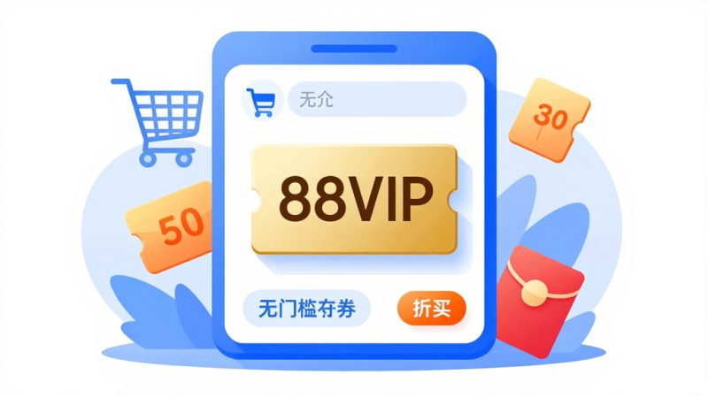 88VIP消费券 淘宝省钱 消费券叠加 开通时机 购物技巧 会员权益 省钱卡对比