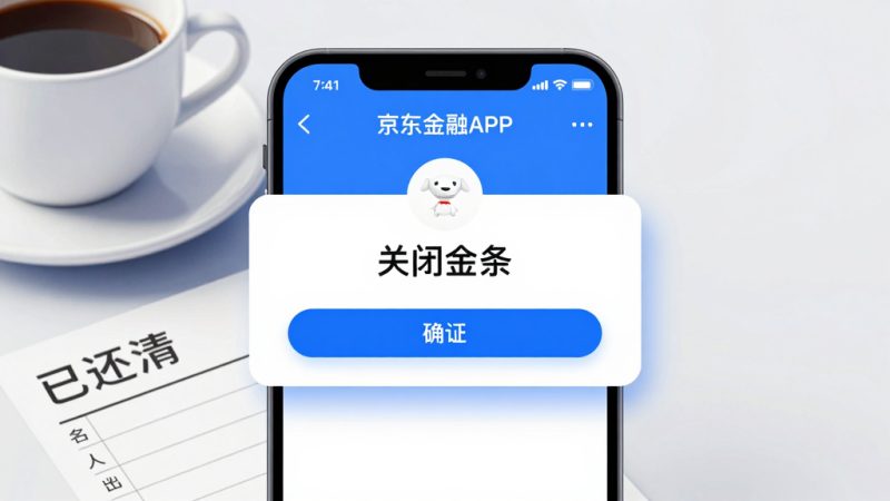 京东金条怎么关闭此功能？怎么关闭京东金条借款