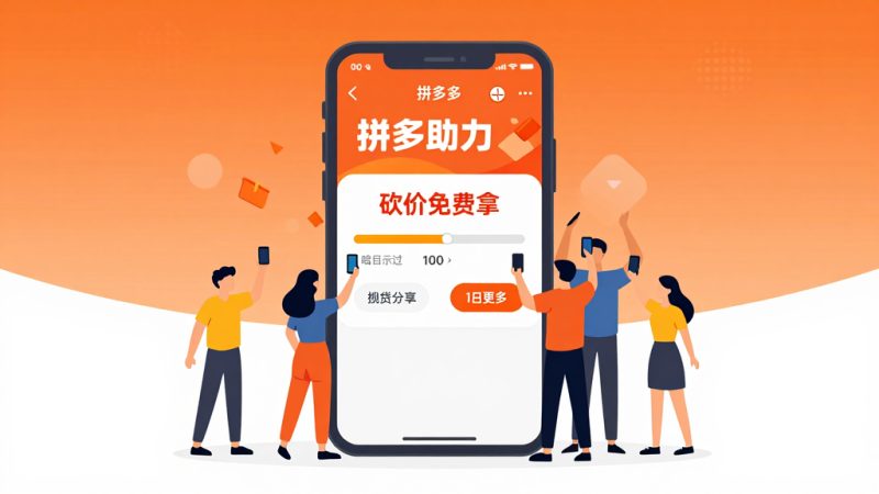 拼多多助力 免费领东西 拼多多砍价 助力提现 拼多多活动 免费拿商品 拼多多真假