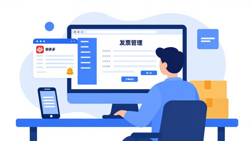 拼多多开票 商家开票 电子发票 纸质发票 开票流程 税务合规 买家开票