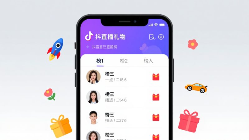 抖音直播如何看礼物榜？如何在抖音上查