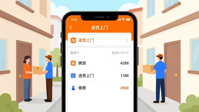淘宝送货上门还是放在驿站？淘宝如何设
