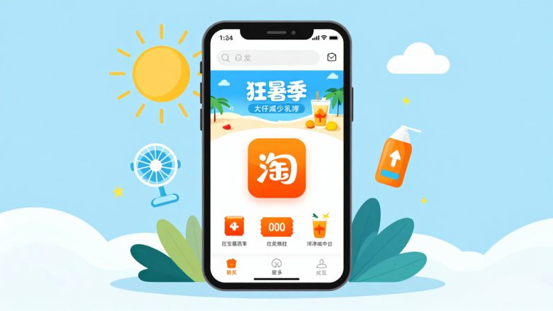 淘宝狂暑季活动入口在哪？淘宝狂暑季活
